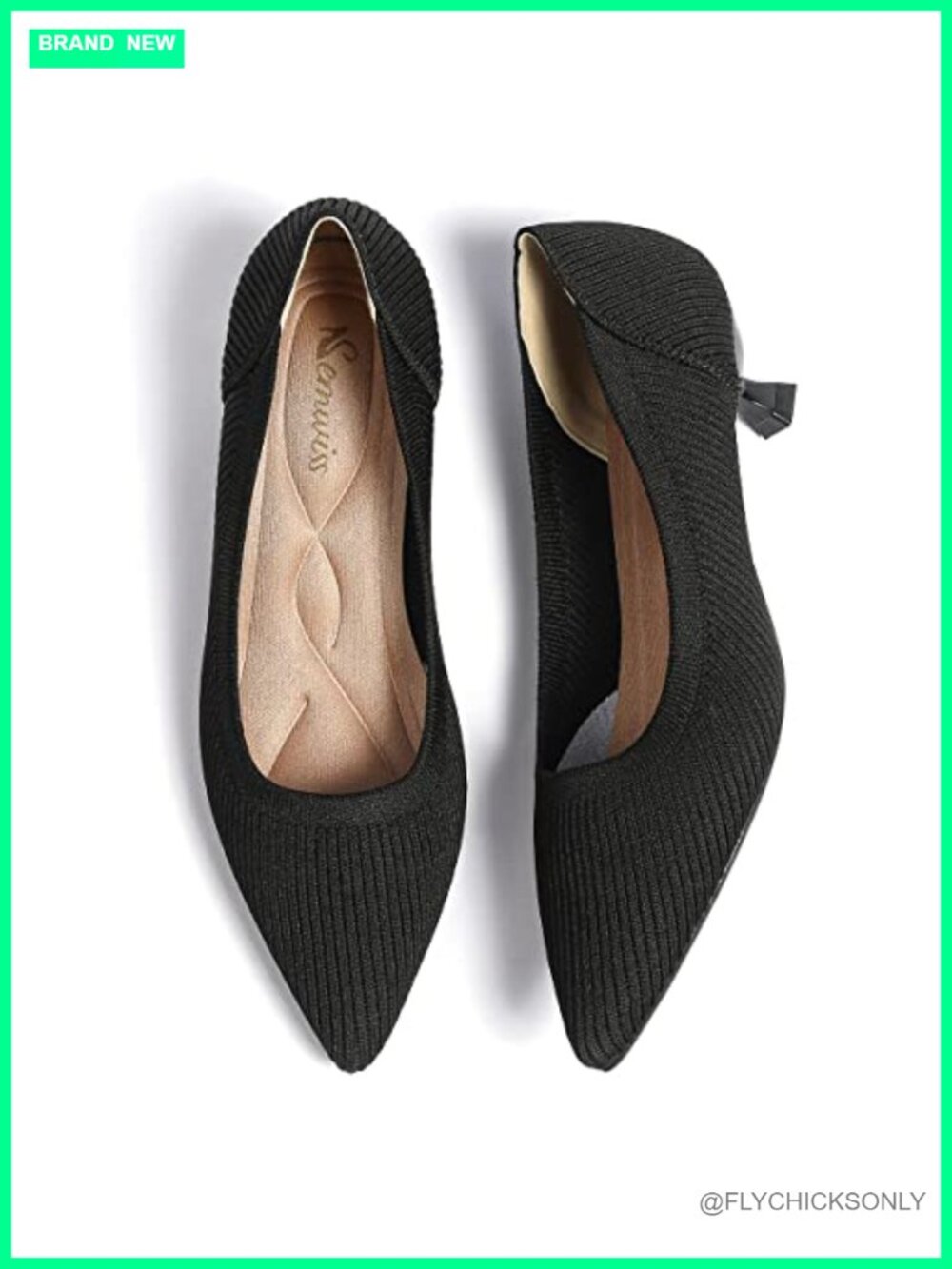 Women's Kitten Heel Closed Toe Pumps Comfortable Dressy Shoes